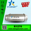 Cilindro de la tonelada 926L R1270 y gas de Rropene con alta calidad y pureza usados ​​como refrigerante
